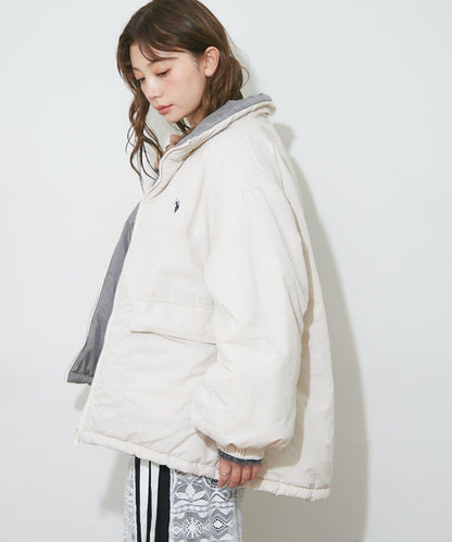 【US. POLO ASSN.】【M/Lサイズ】リバーシブル中綿ブルゾン
