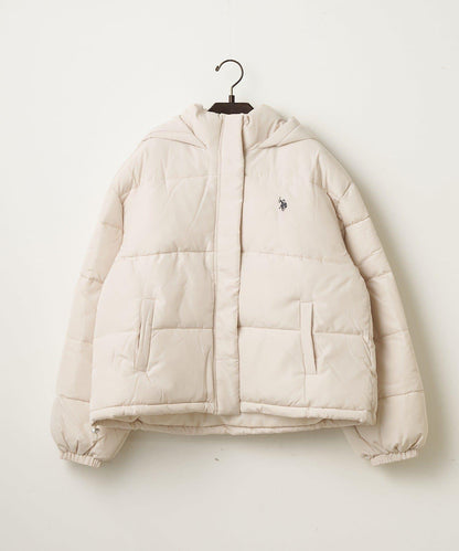 【U.S. POLO ASSN.】【M/Lサイズ】フード中綿ブルゾン