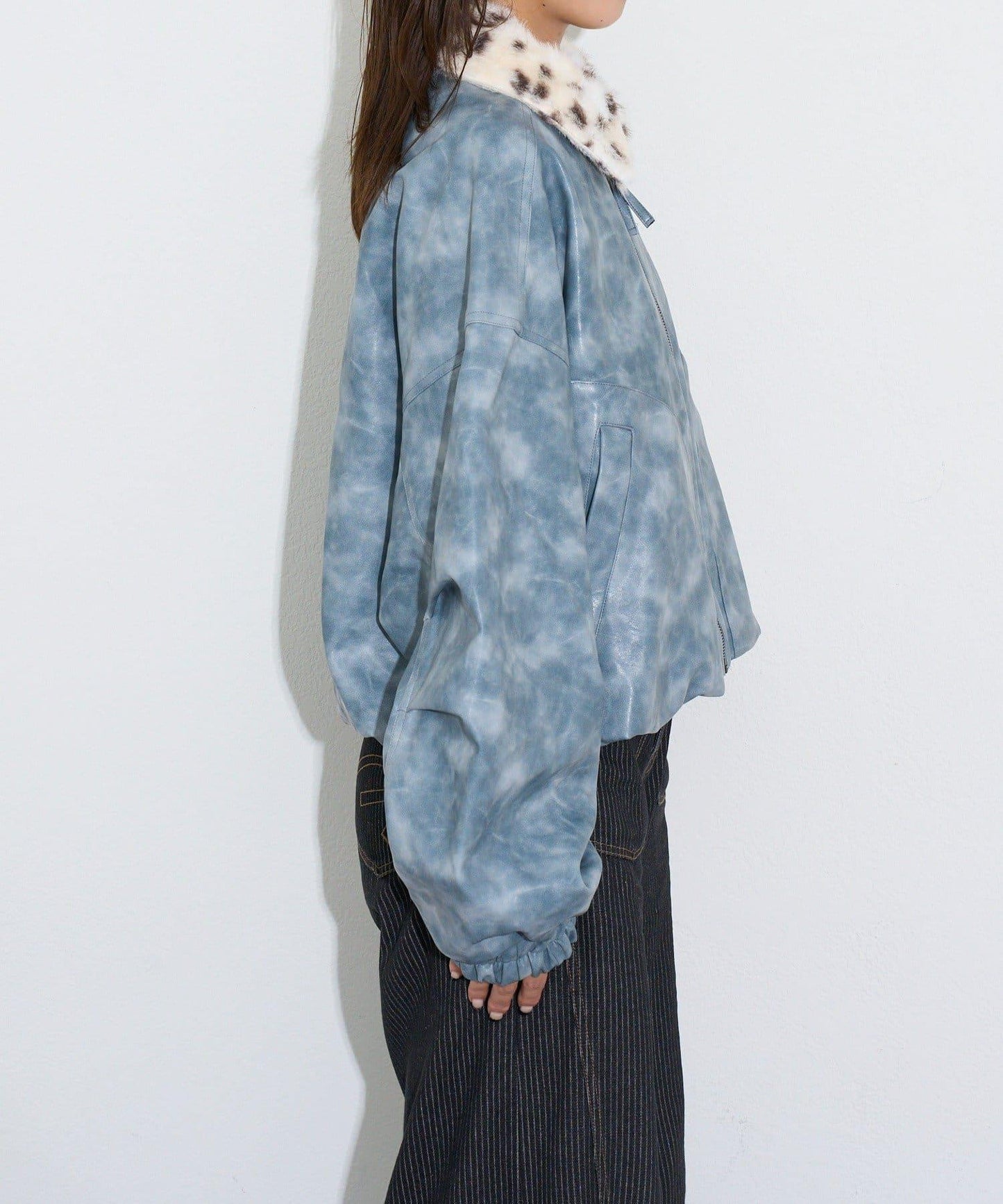 【エルフ×CIAOPANIC】#盛れ確フェイクレザージャケット