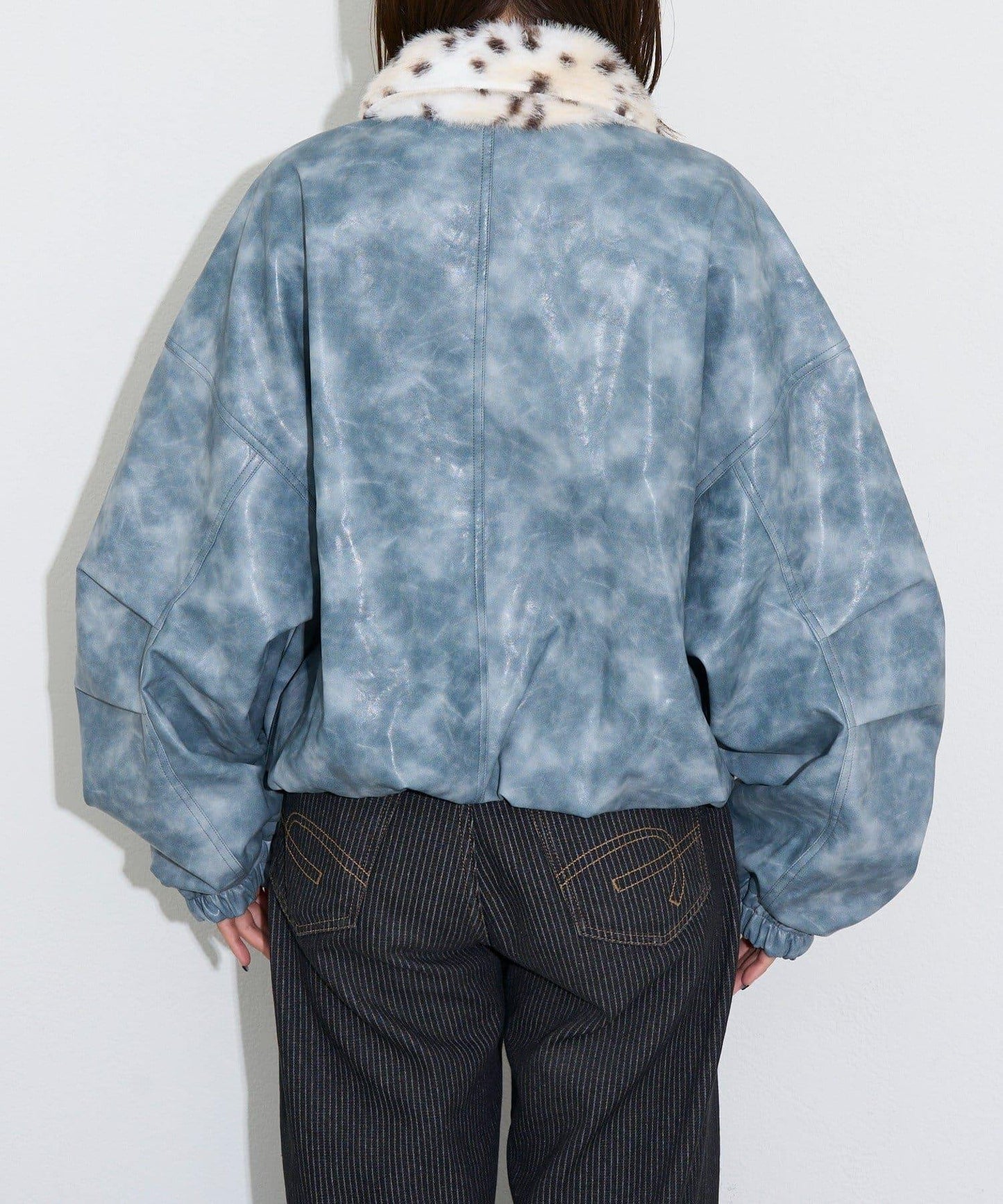 【エルフ×CIAOPANIC】#盛れ確フェイクレザージャケット