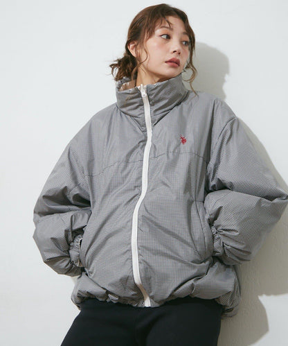 【US. POLO ASSN.】【M/Lサイズ】リバーシブル中綿ブルゾン