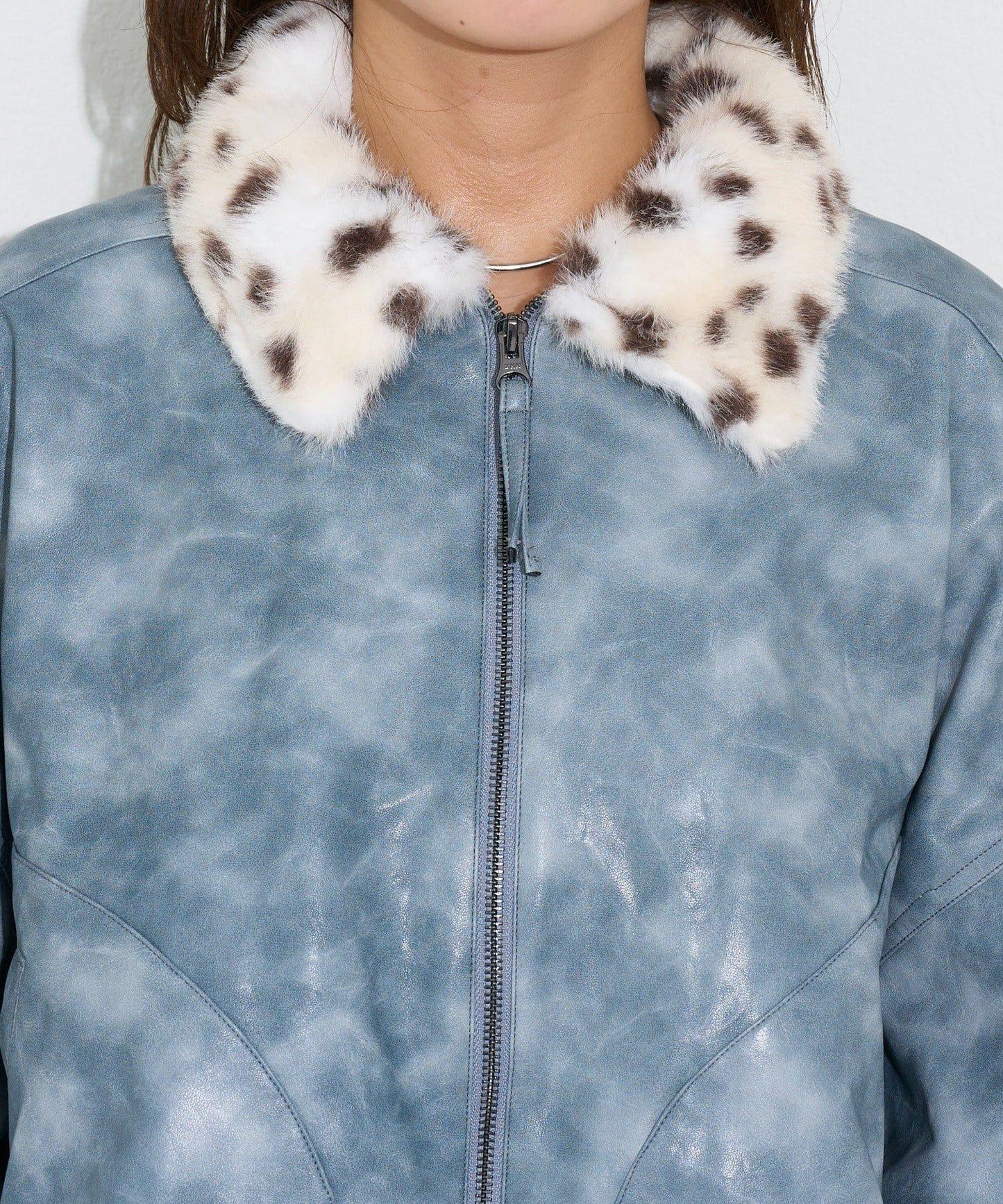 【エルフ×CIAOPANIC】#盛れ確フェイクレザージャケット