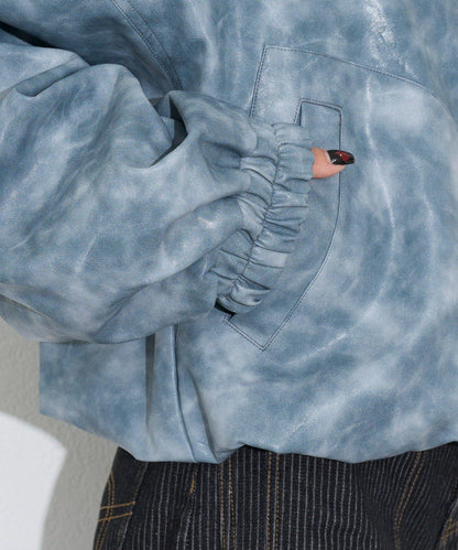 【エルフ×CIAOPANIC】#盛れ確フェイクレザージャケット