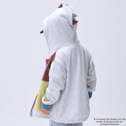 【JURASSIC WORLD】恐竜フード付きパーカー