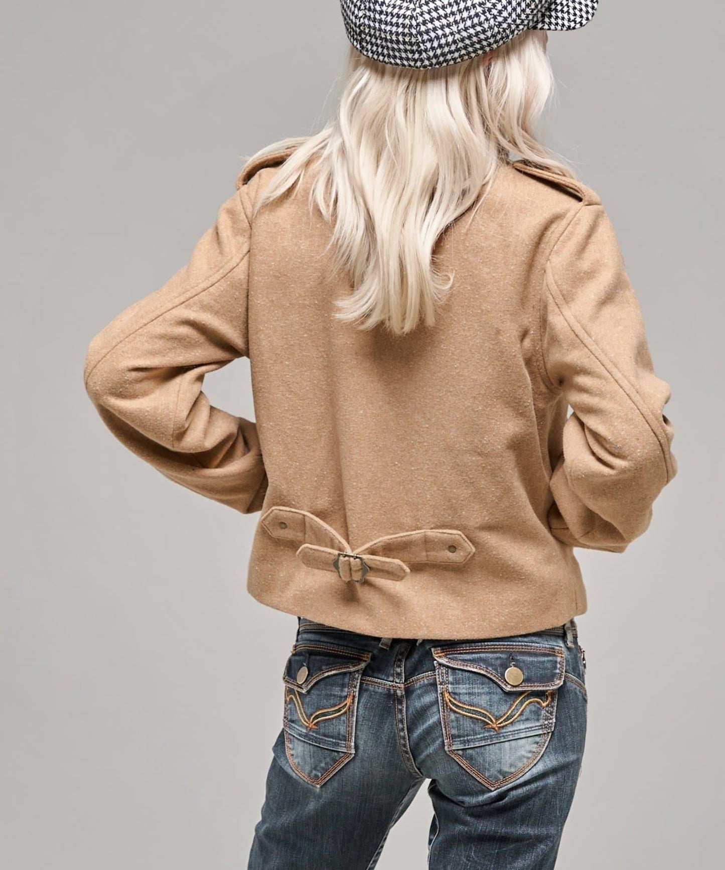 【26AW LOOK掲載品番】立領不對稱夾克