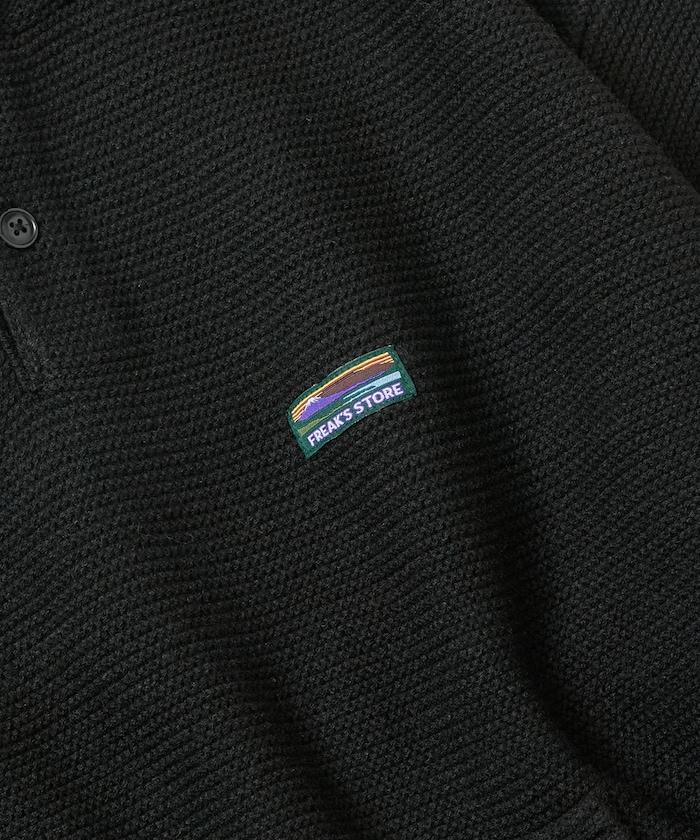 寬鬆版型 刺繡Logo 針織連帽衫