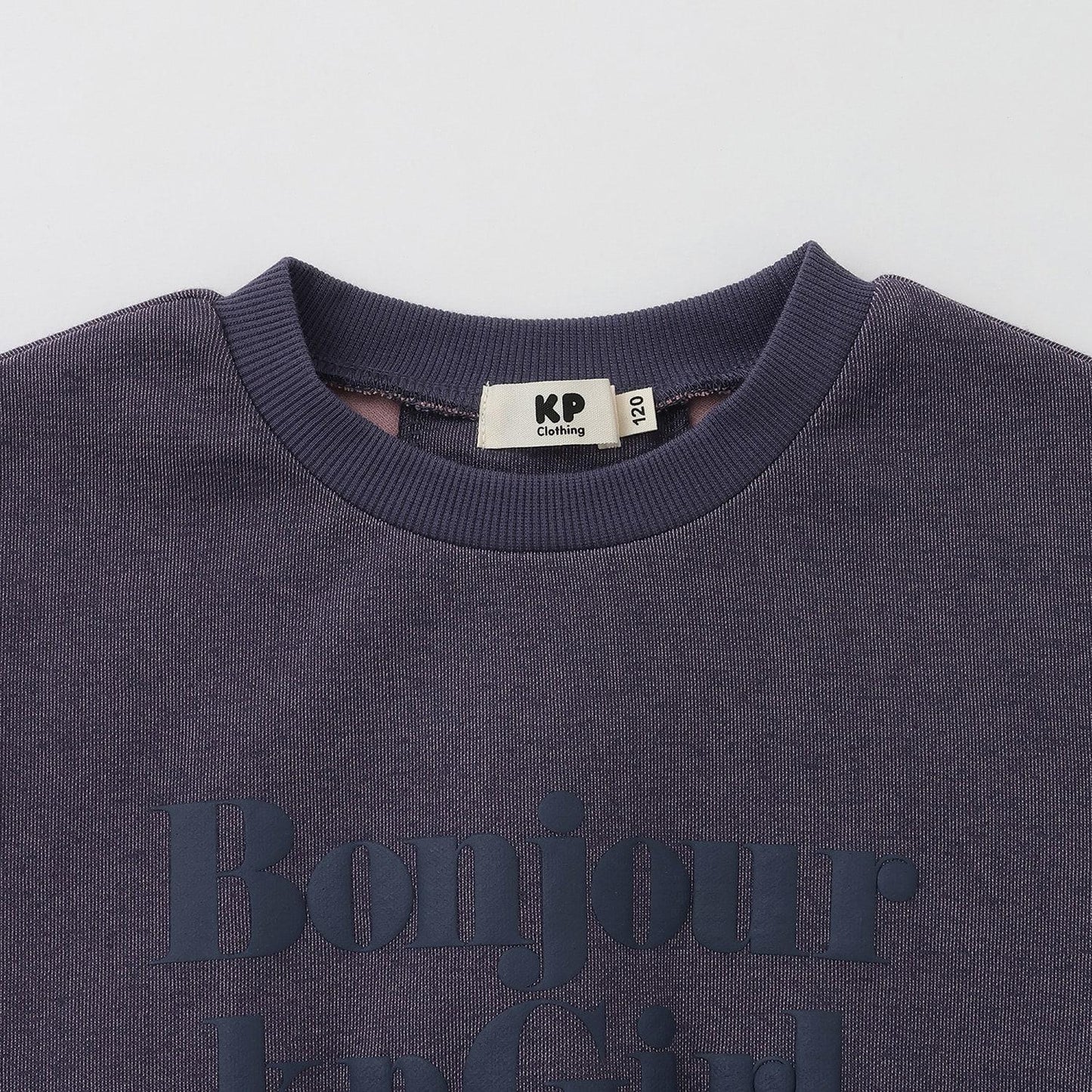 Logo衛衣×蝴蝶結刺繡 闊腿褲 套裝