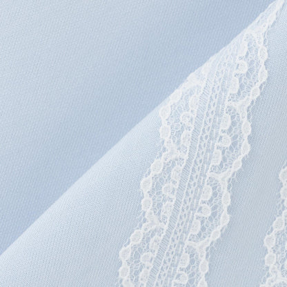 針織 蕾絲荷葉邊 連帽拉鍊開衫