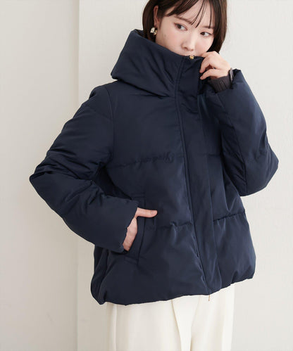 短款立領羽絨服