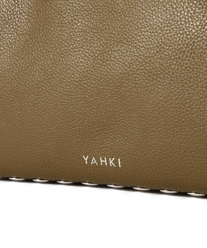 YAHKI 皮革拼接包袋