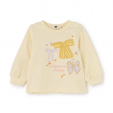 【GOOD PRICE】 mimiちゃん×蝴蝶結圖案 衛衣