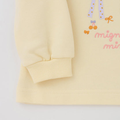 【GOOD PRICE】 mimiちゃん×蝴蝶結圖案 衛衣