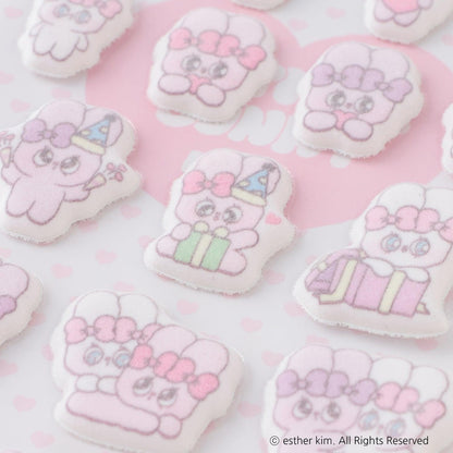 エスターバニーリトル（Esther Bunny Little） 植絨貼紙