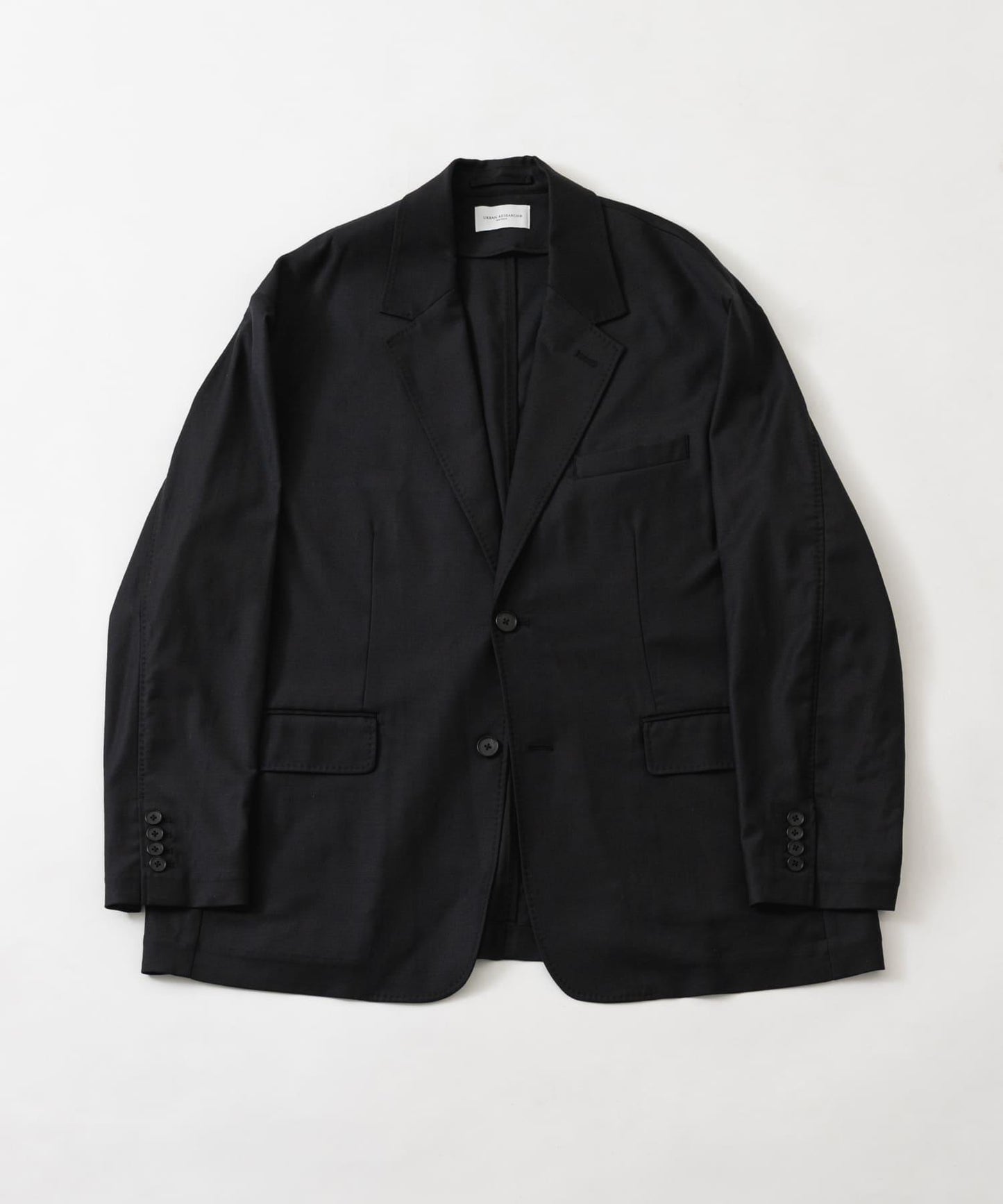 new basic WOOL SILK SINGLE JACKET