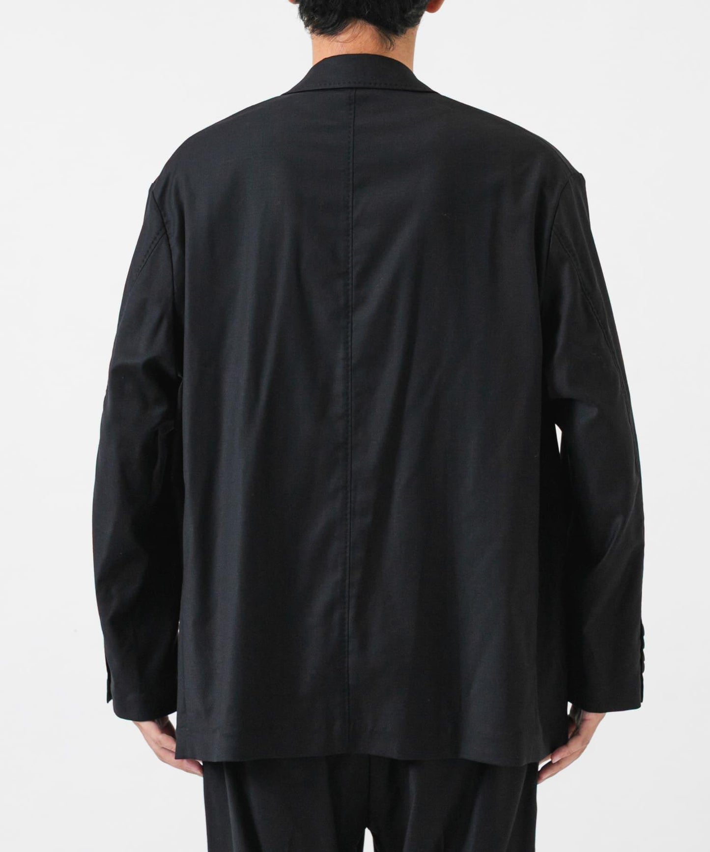 new basic WOOL SILK SINGLE JACKET