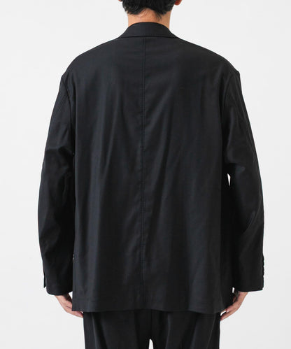 new basic WOOL SILK SINGLE JACKET