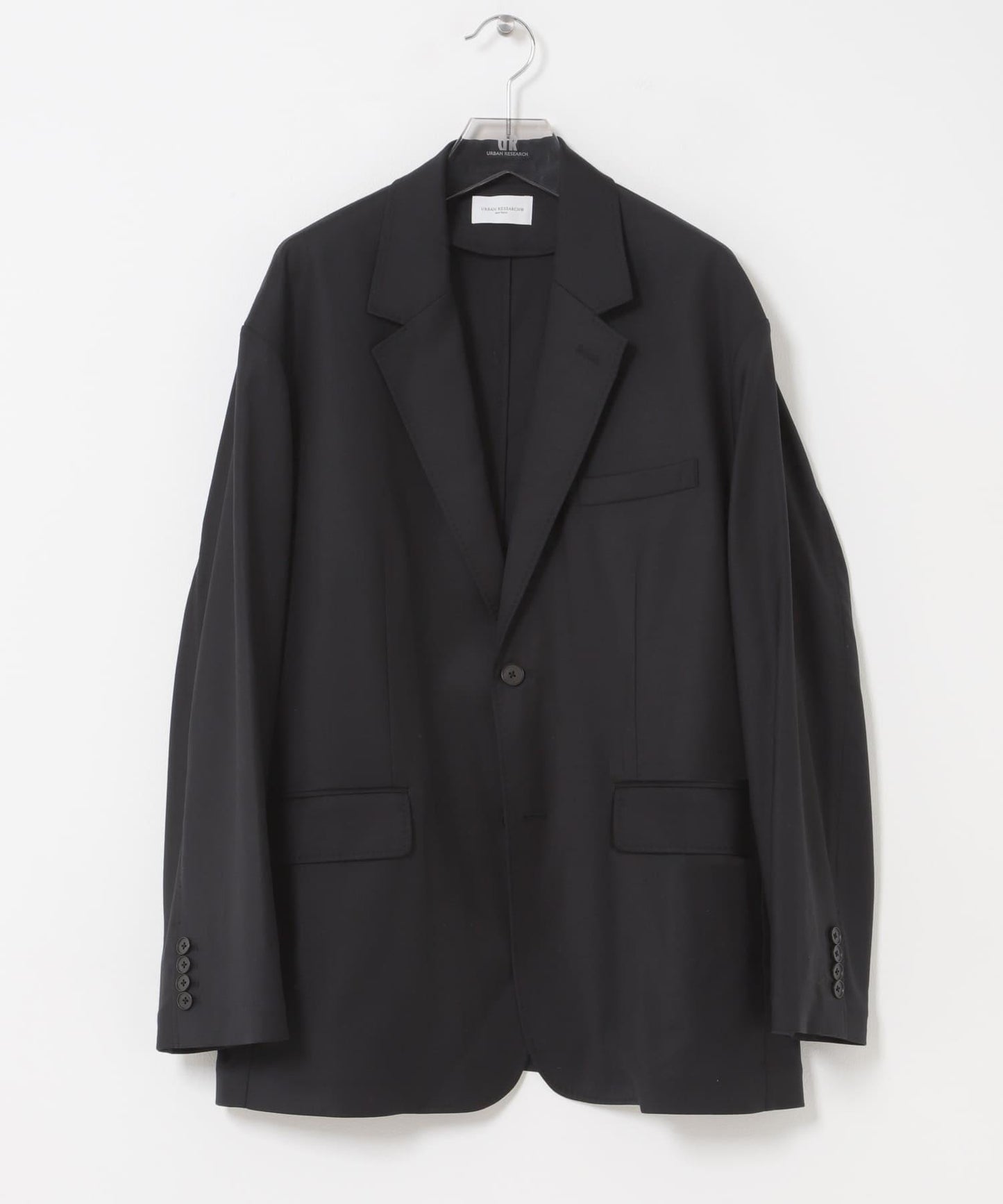 new basic WOOL SILK SINGLE JACKET