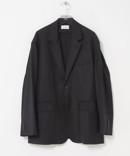 new basic WOOL SILK SINGLE JACKET