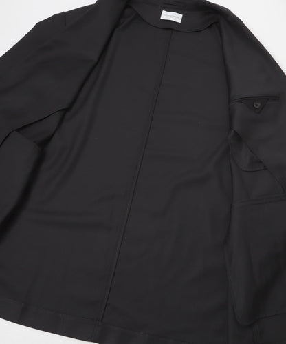 new basic WOOL SILK SINGLE JACKET