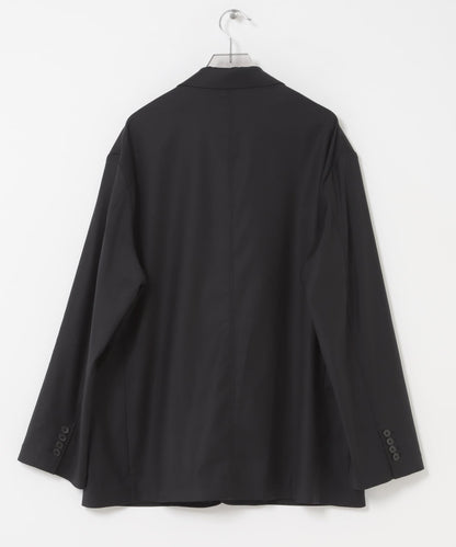 new basic WOOL SILK SINGLE JACKET