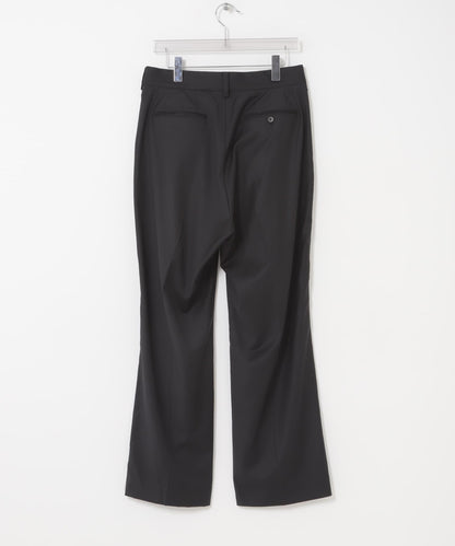 new basic WOOL SILK WIDE SLACKS