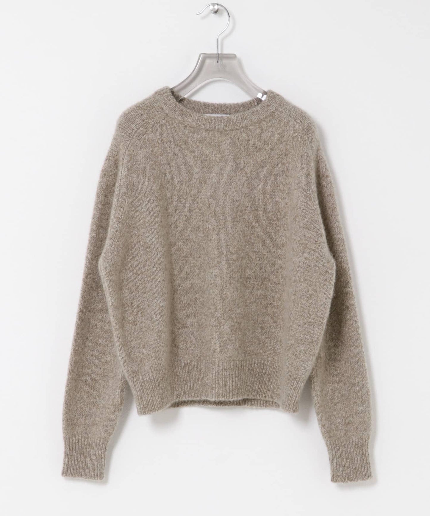 new basic CASHMERE SILK MOULINE KNIT