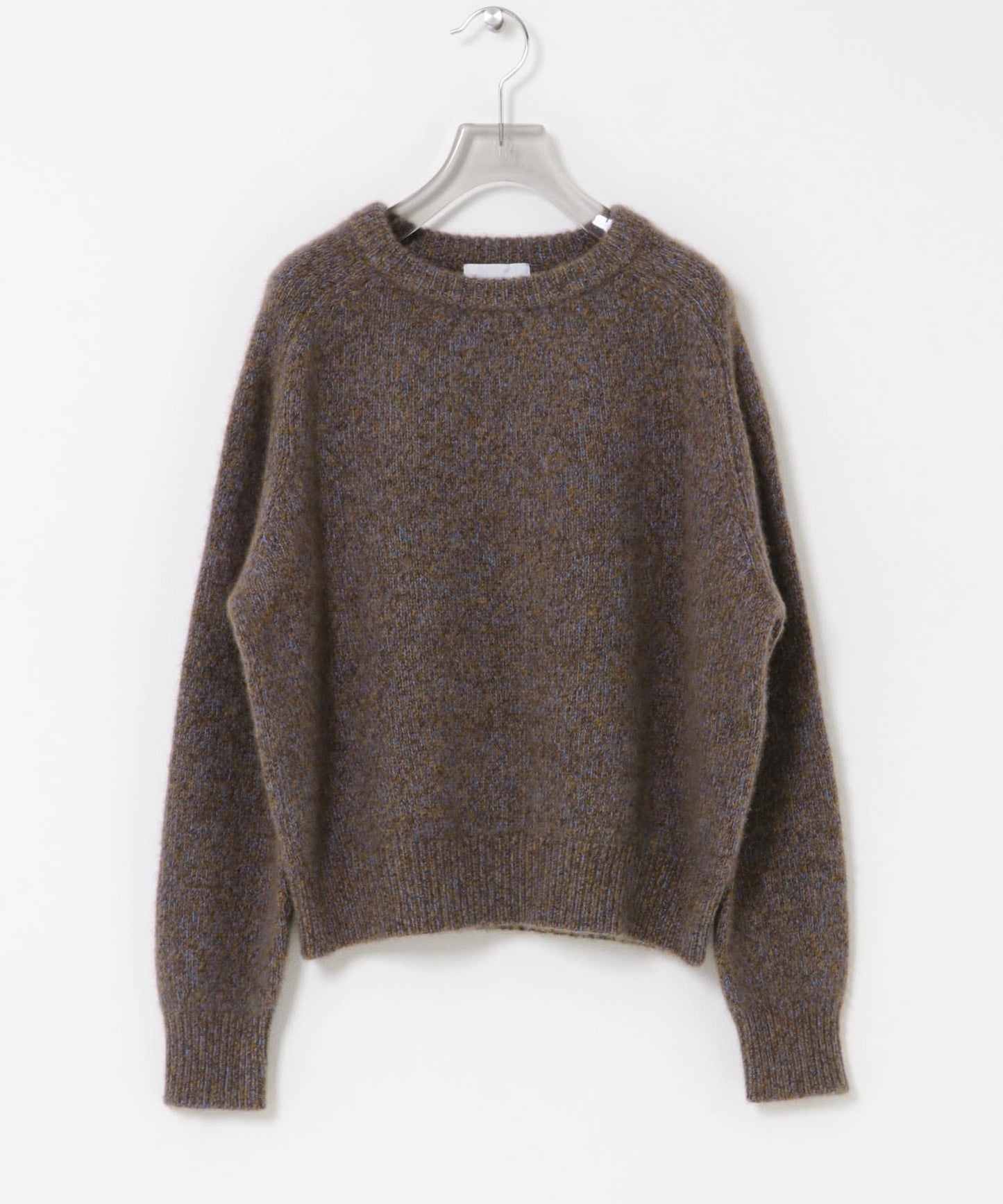 new basic CASHMERE SILK MOULINE KNIT