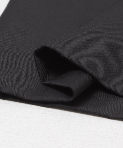 new basic WOOL SILK WIDE SLACKS