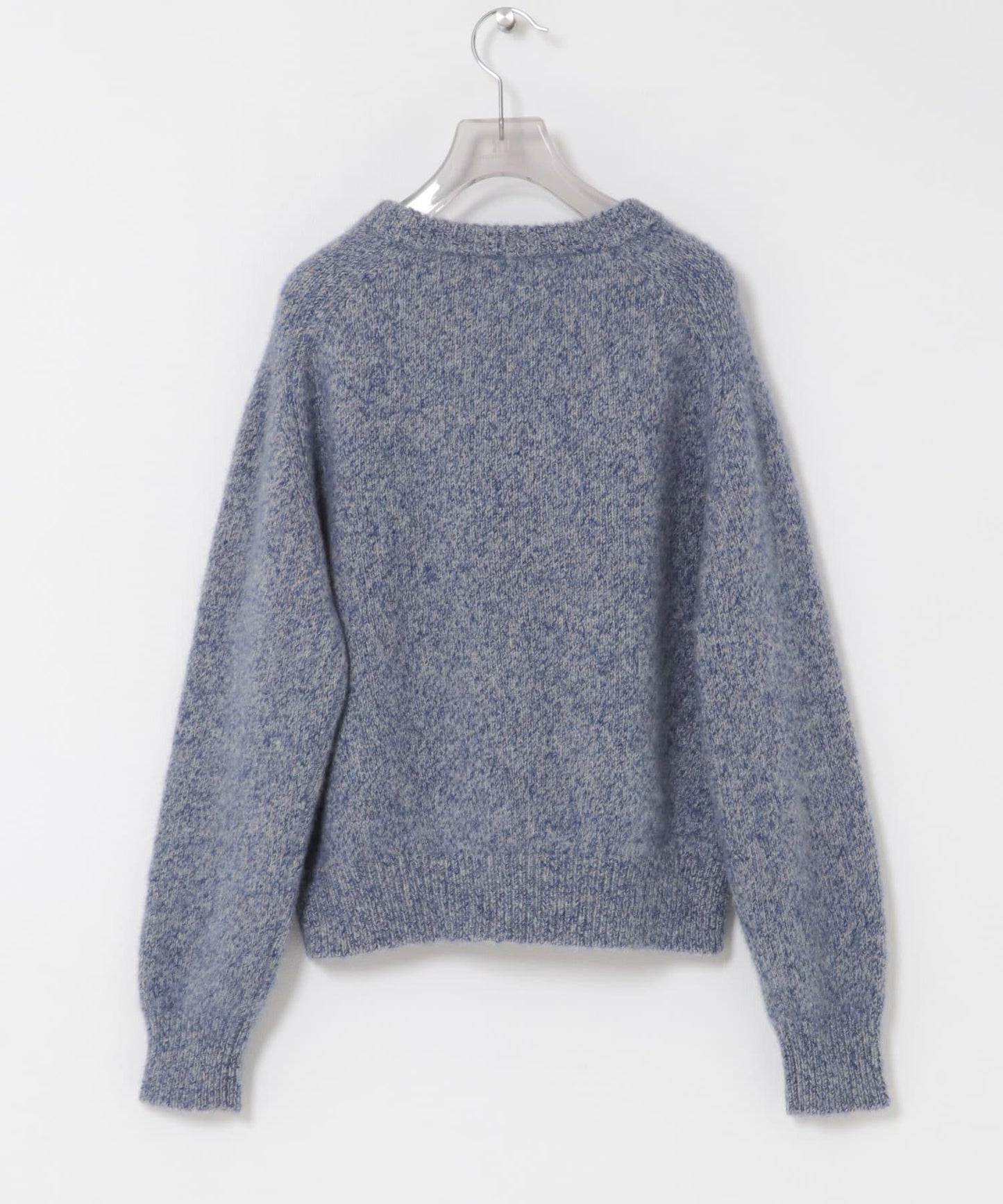new basic CASHMERE SILK MOULINE KNIT