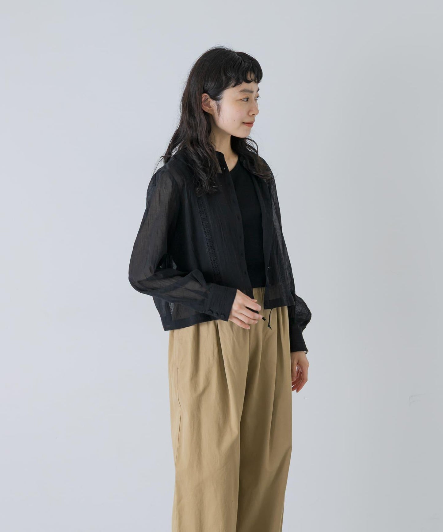susuri ウッドペッカーブラウス