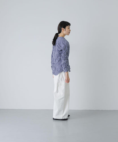 Vas-Y Lentement CHECK WRINKLE SHIRTS