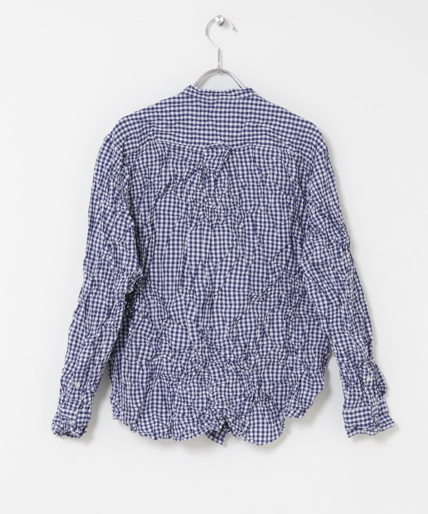 Vas-Y Lentement CHECK WRINKLE SHIRTS