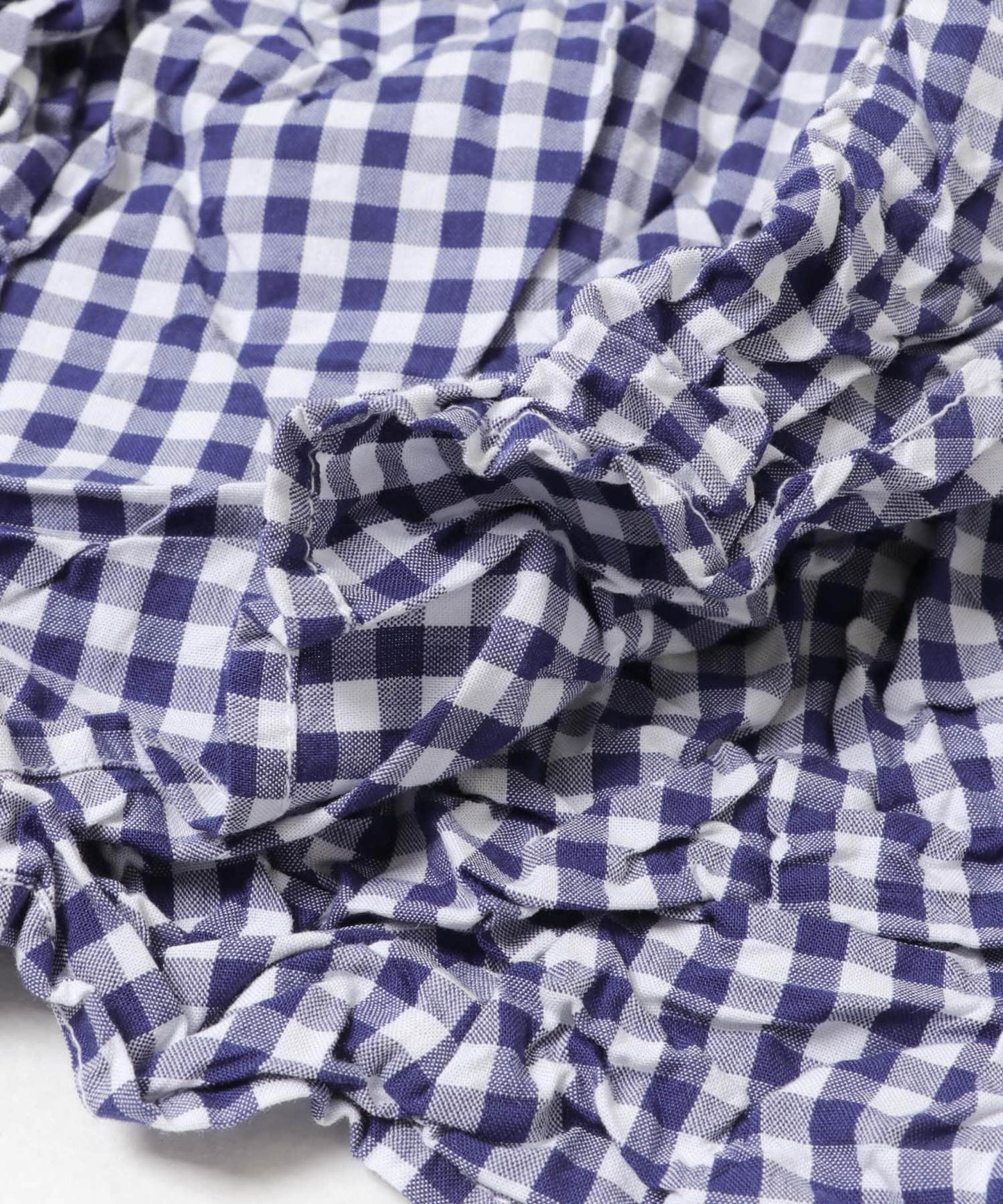 Vas-Y Lentement CHECK WRINKLE SHIRTS