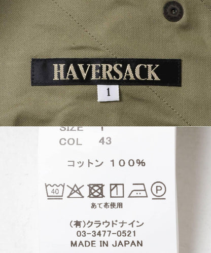HAVERSACK 粗花呢短款工裝褲