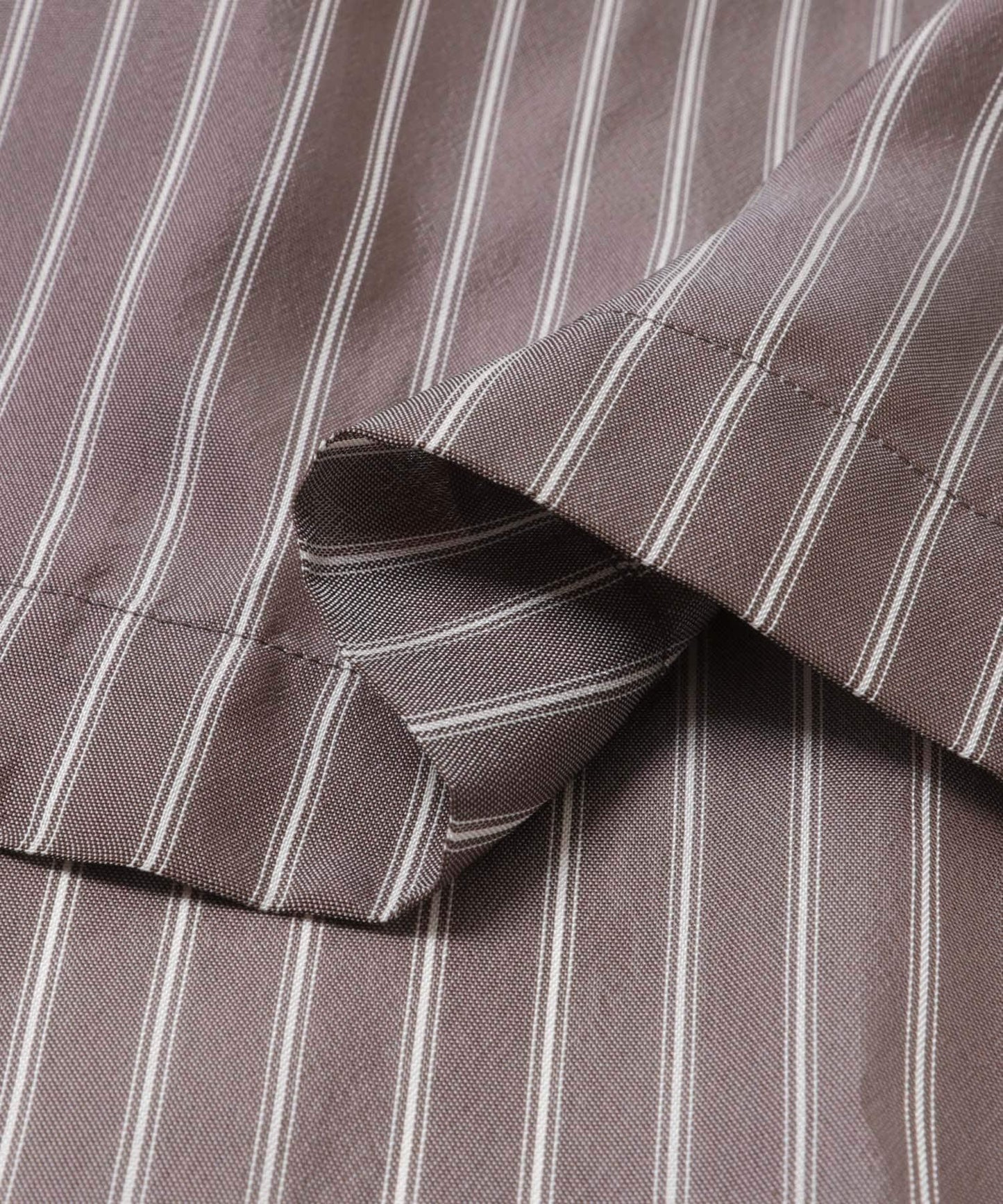 YLEVE ACETATE CUPRO STRIPE PJ SHIRTS