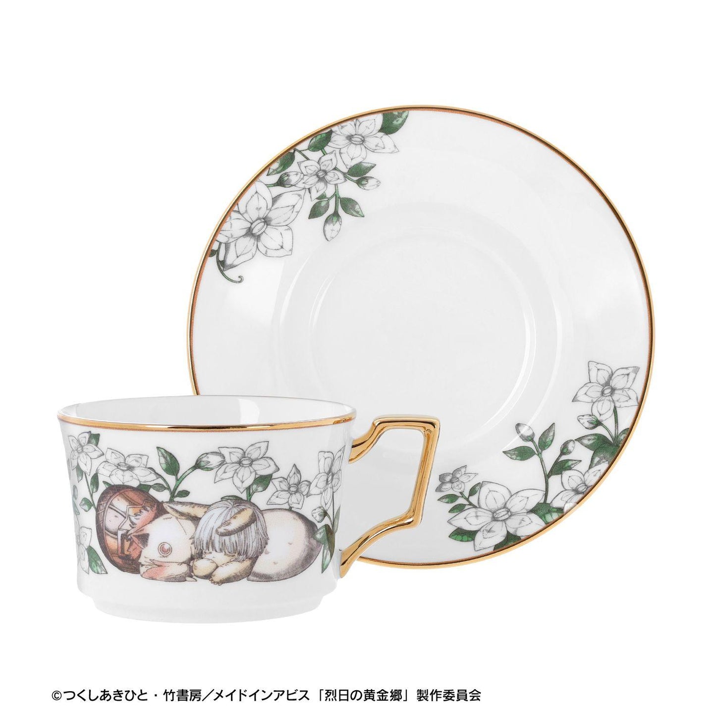《來自深淵》 烈日の黃金郷 ノリタケコラボ 杯碟套裝