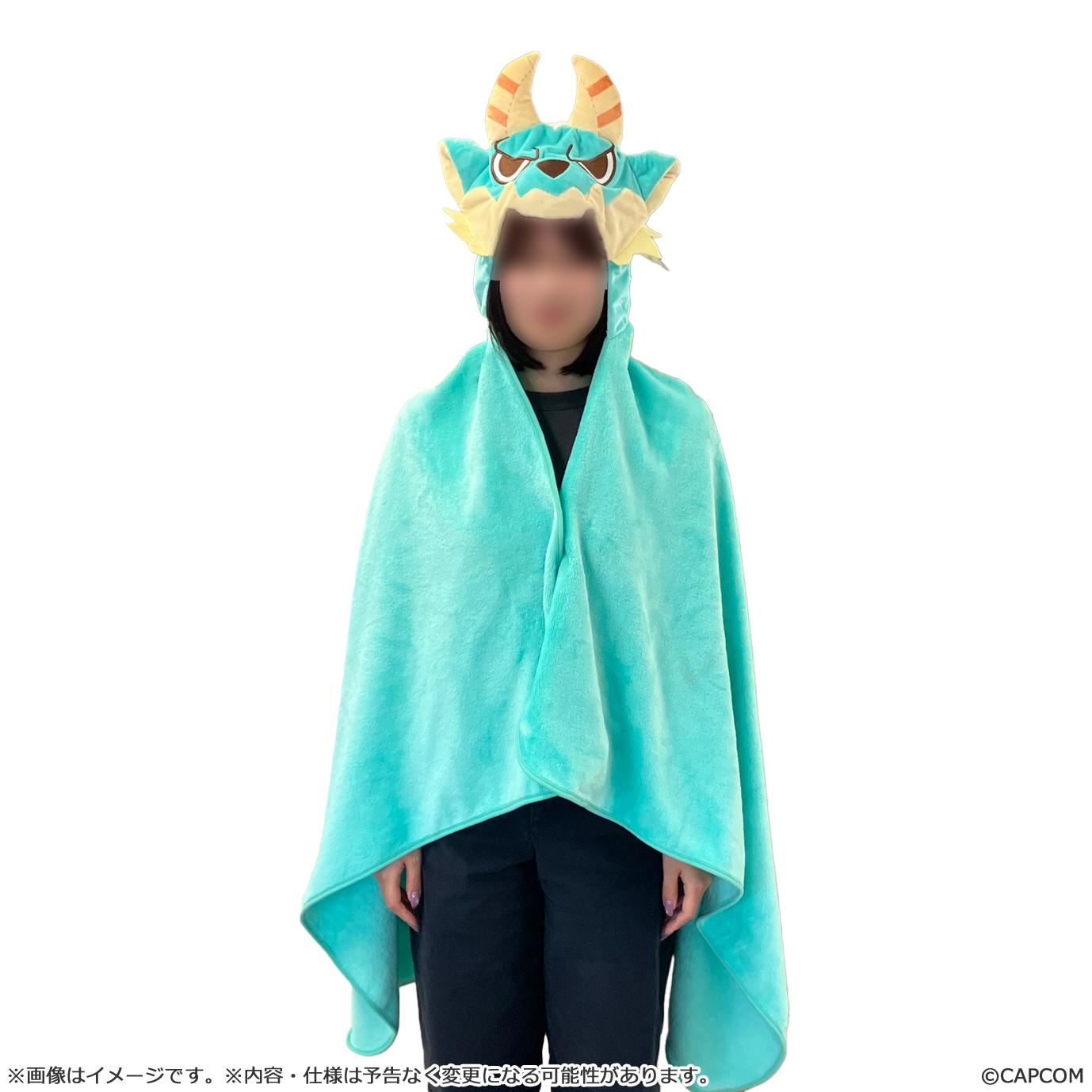モンスターハンター_モンでふぉ  ふわふわポンチョ ジンオウガ