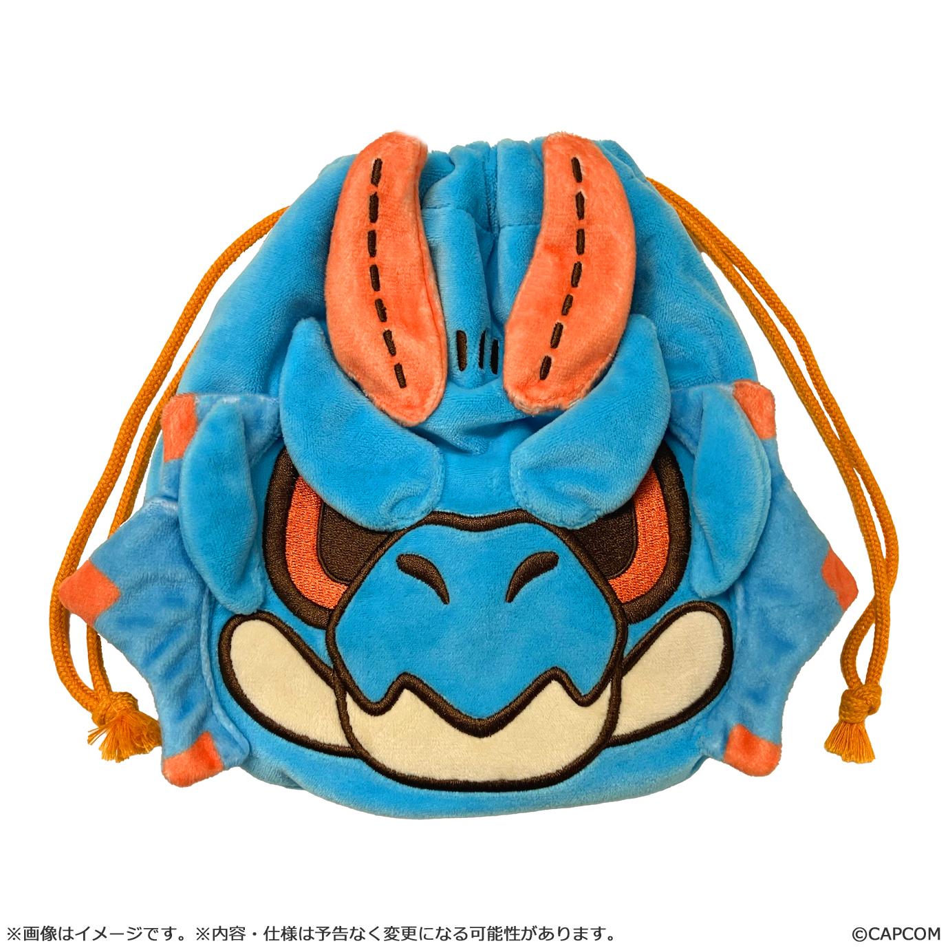 モンスターハンター_モンでふぉ 巾着ポーチ ラギアクルス