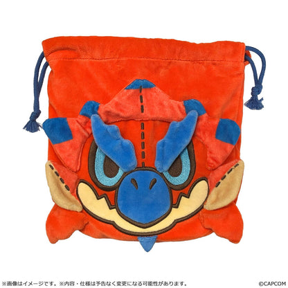 モンスターハンター_モンでふぉ 巾着ポーチ リオレウス