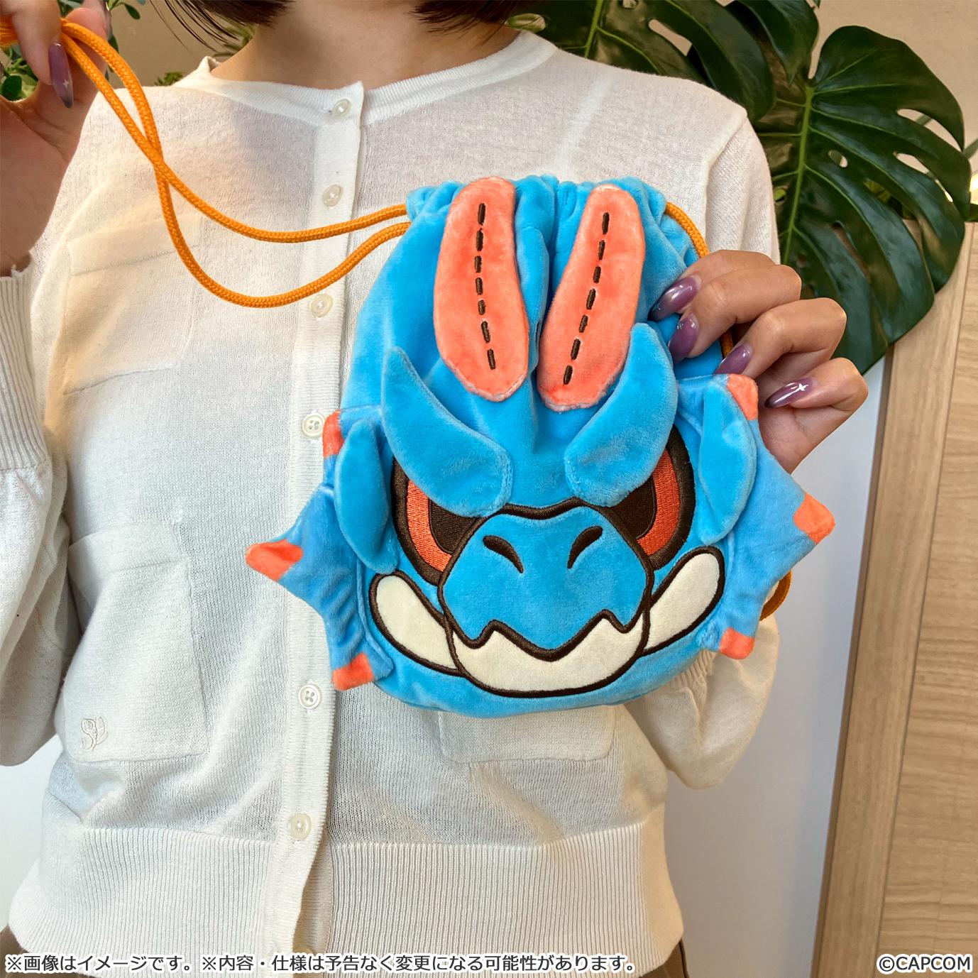 モンスターハンター_モンでふぉ 巾着ポーチ ラギアクルス