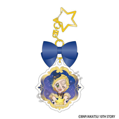 アイカツ！_トレーディングリボン付きアクリルキーホルダー　星空ドレス 【コンプリートBOX／6個入り】