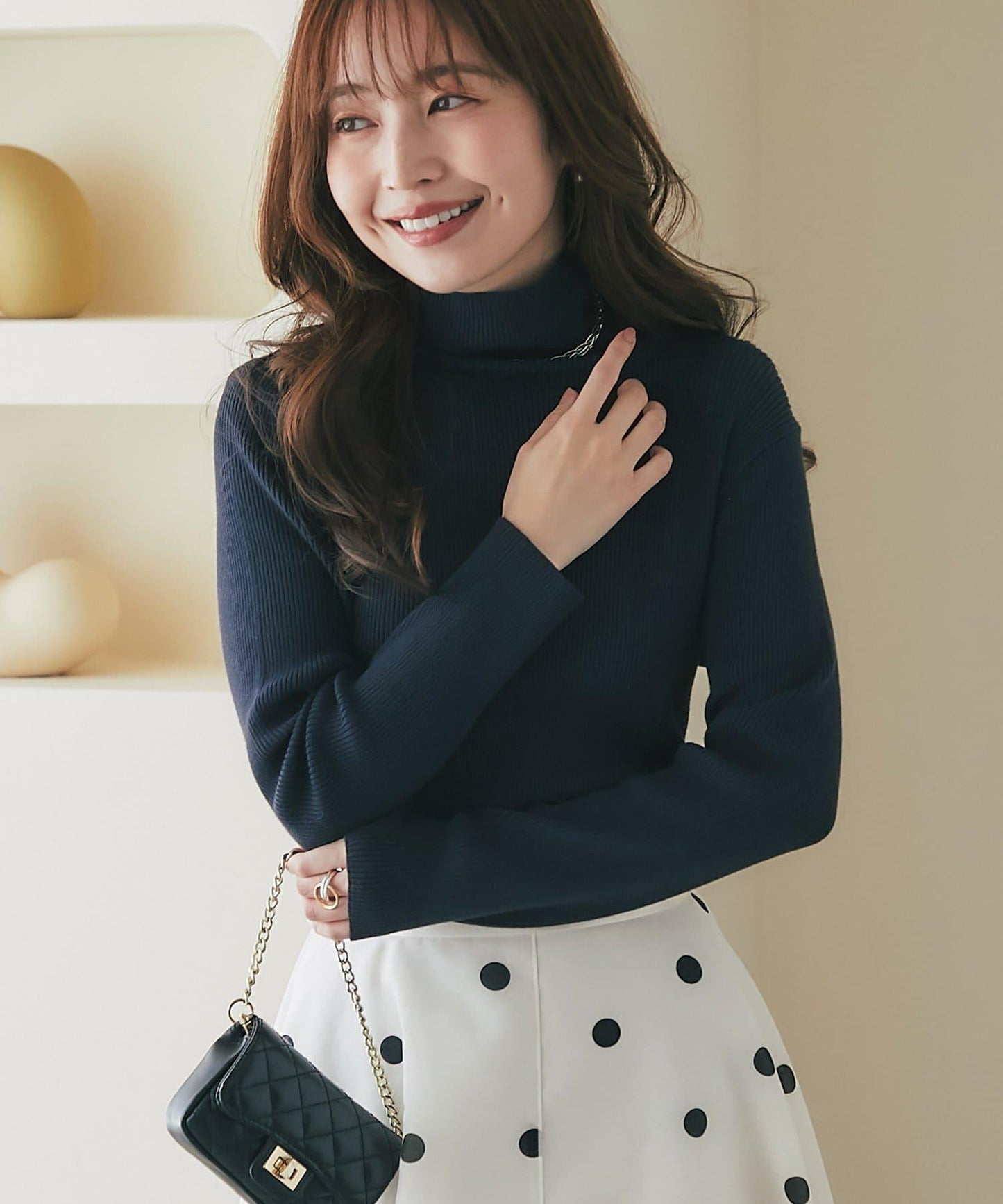 La boutique BonBon 羅紋圓領套頭衫 彈力 羅紋針織 基礎款 簡約 圓領 針織衫 女