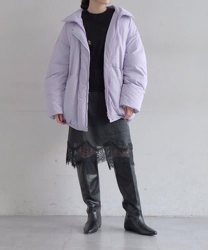 SHENERY 蓬鬆廓形連帽羽絨服 2026冬季新款 防潑水防紫外線 寬鬆保暖女士外套
