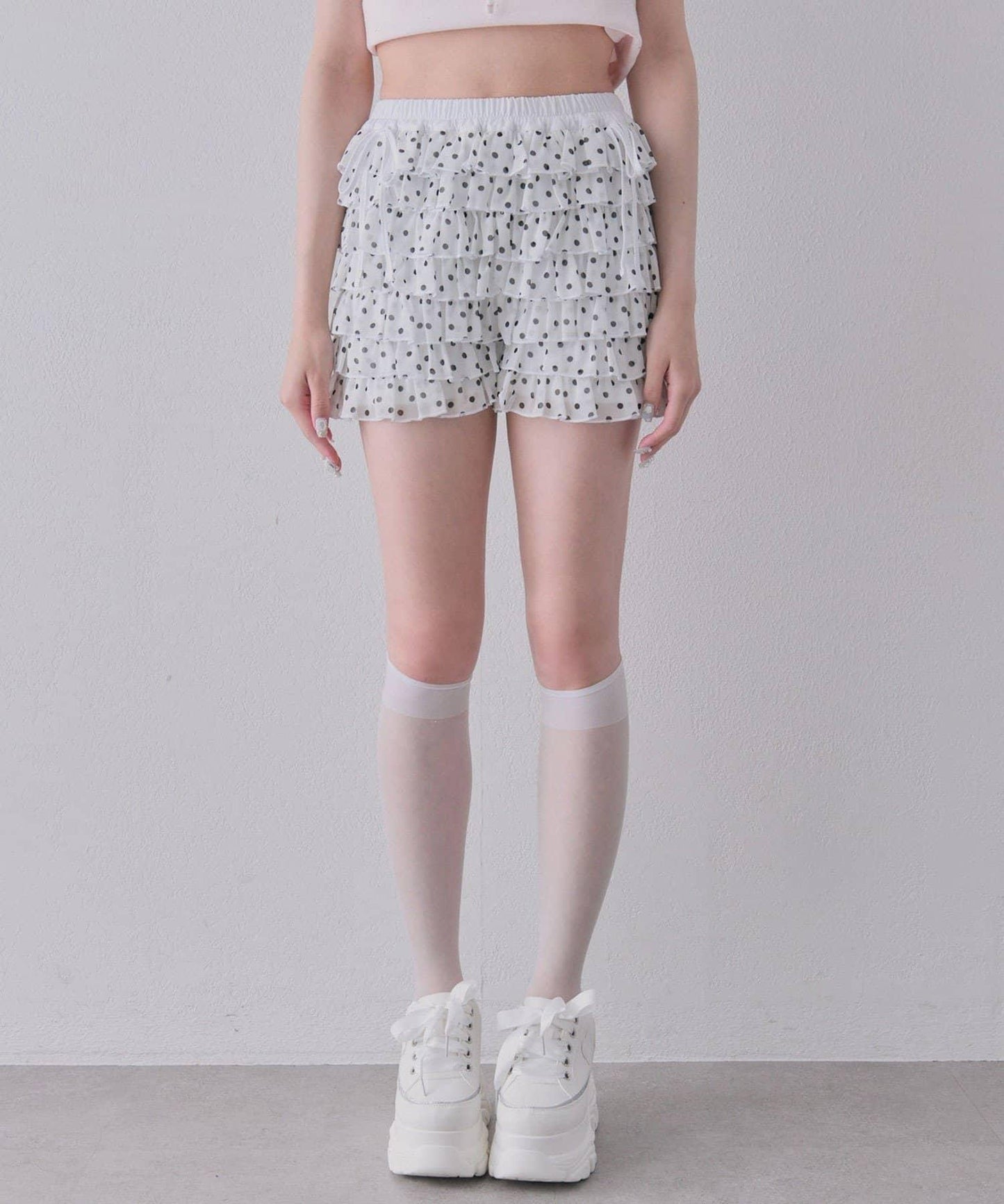 【OLIVE des OLIVE】レースリボンショートパンツ