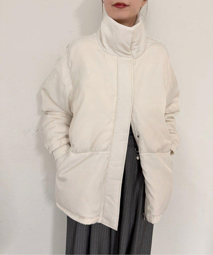 Omekashi 菲布里爾怪獸羽絨服 寬鬆廓形 啞光質感 80%羽絨 20%羽毛 夾克