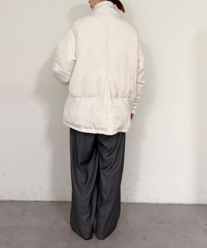 Omekashi 菲布里爾怪獸羽絨服 寬鬆廓形 啞光質感 80%羽絨 20%羽毛 夾克