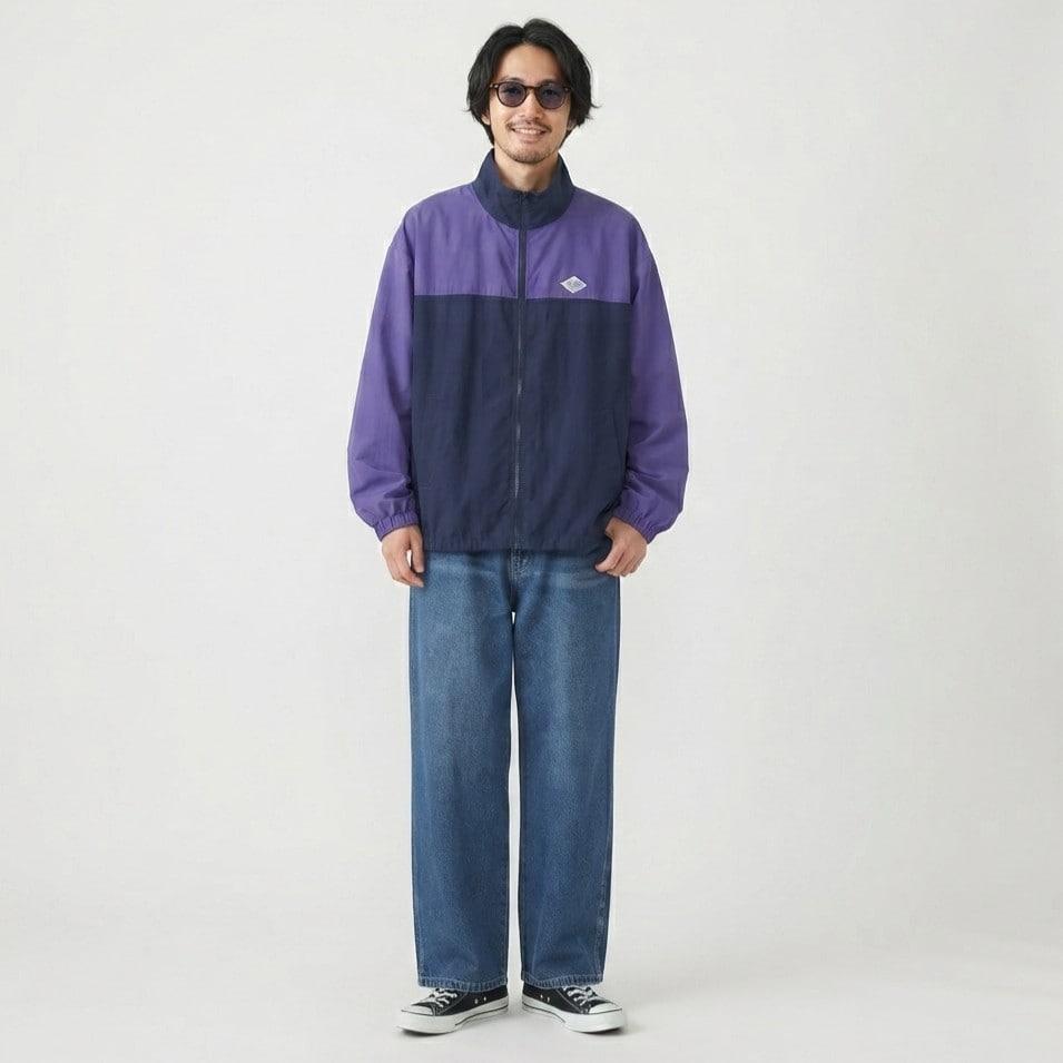 【予約商品】【親子リンク】【DAD】【撥水】配色シリコンワッペン付きジャケット