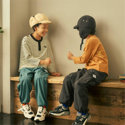 【予約商品】【撥水】ドロスト付きカーゴパンツ