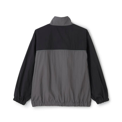 【予約商品】【親子リンク】【撥水】配色シリコンワッペン付きジャケット