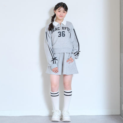 【7days】ハーフジップセットアップ